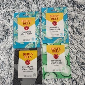 Burt's Bees Sheet Mask Collection, set of 4